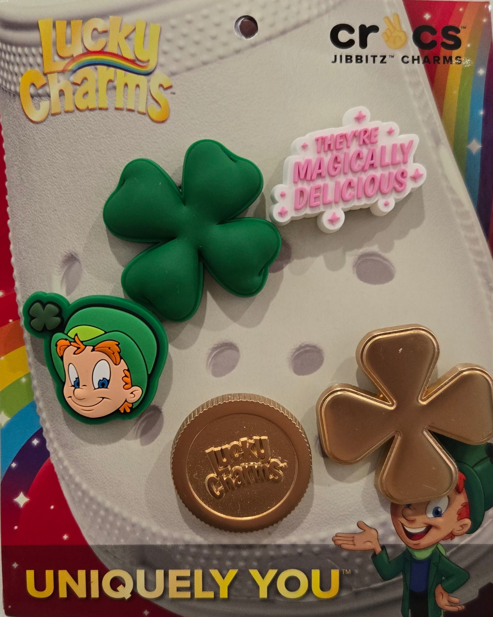 Lucky Charms Jibbitz 5-Pack