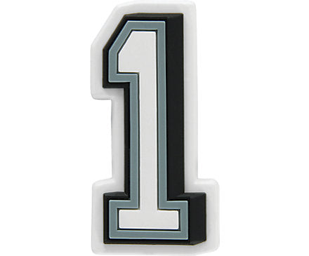 Number 1 Jibbitz