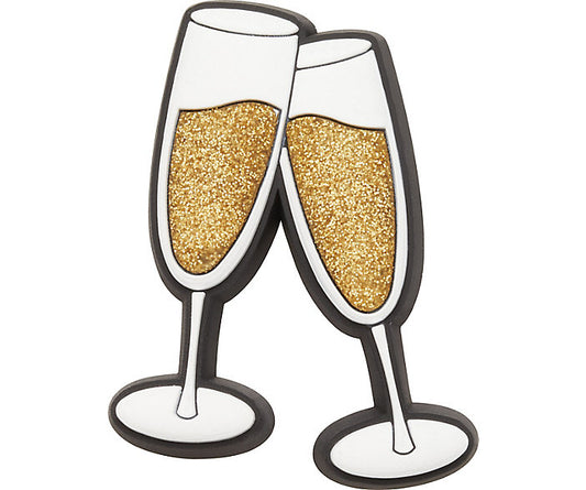 Champagne Cheers Jibbitz