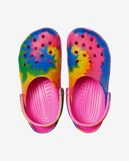 Classic Tie Dye Graphic Clog