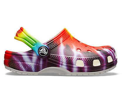 Kids' Classic Tie Dye Graphic Clog