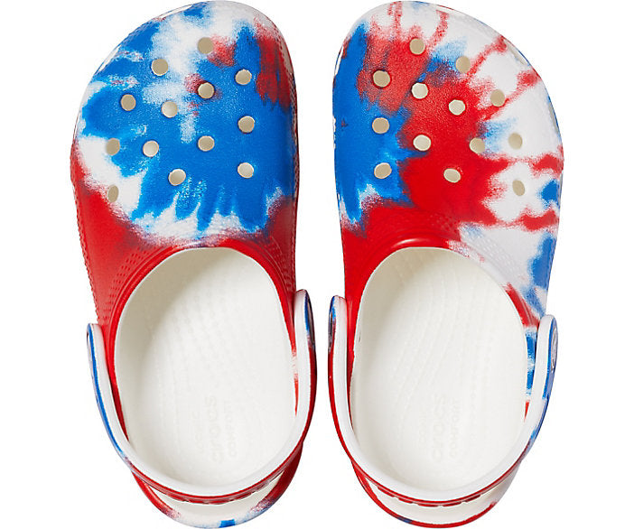 Kids Classic Tie Dye Graphic Clog Devon