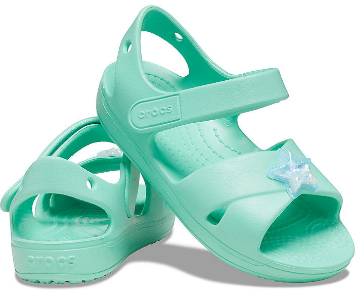 Classic Cross Strap Charm Sandal