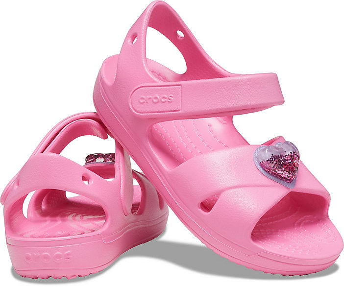 Classic Cross Strap Charm Sandal