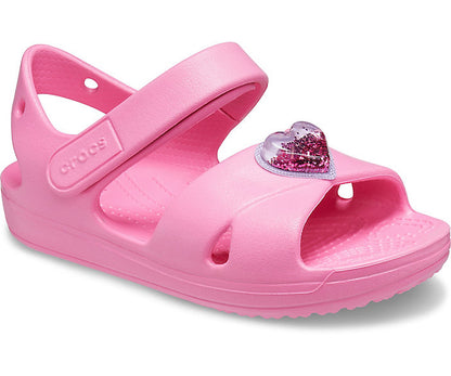 Classic Cross Strap Charm Sandal