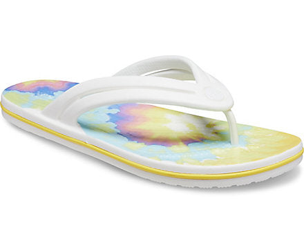 Women's Crocband Tie Dye Flip