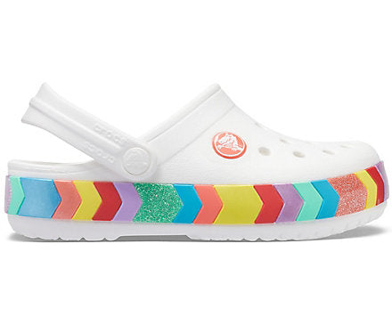 Kids' Crocband Chevron Beaded Clog