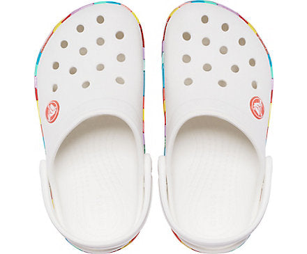 Kids' Crocband Chevron Beaded Clog