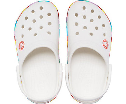 Kids' Crocband Chevron Beaded Clog