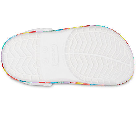 Kids' Crocband Chevron Beaded Clog
