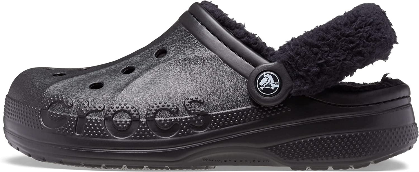 Baya Lined Fuzz Strap Clog