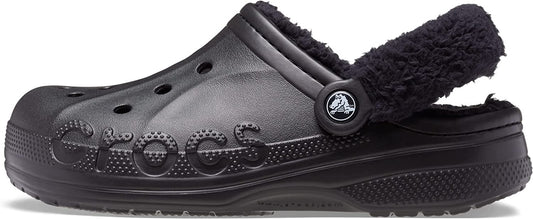 Baya Lined Fuzz Strap Clog