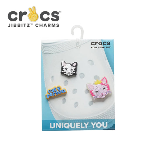 Cat Person 3-Pack Jibbitz