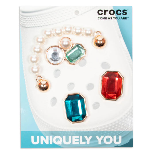 Deep Color Gem Jibbitz 5-Pack