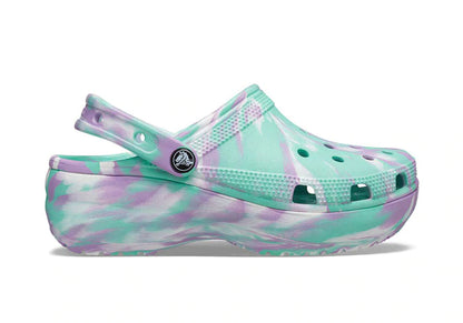 Women's Classic Platform Marbled Clog