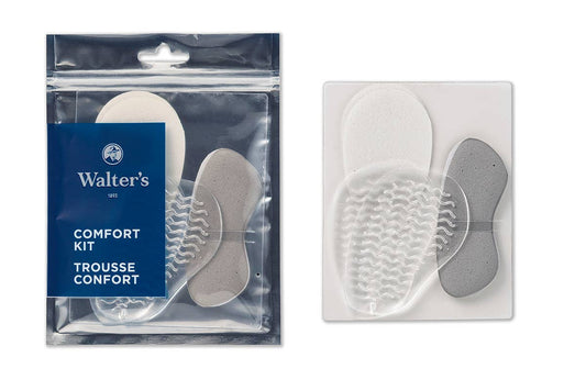 Comfort Kit: Gel Ball of Foot, Sole Grip, Foam Heel Liner