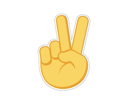 Peace Hand Sign Jibbitz