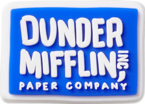 The Office Dunder Mifflin Logo Jibbitz