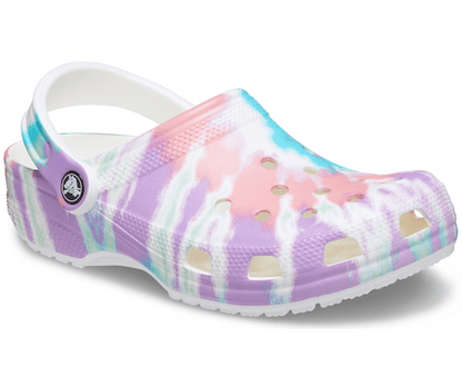 Classic Tie Dye Graphic Clog