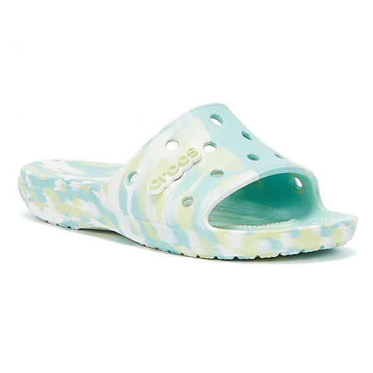 Classic Crocs Marbled Slide