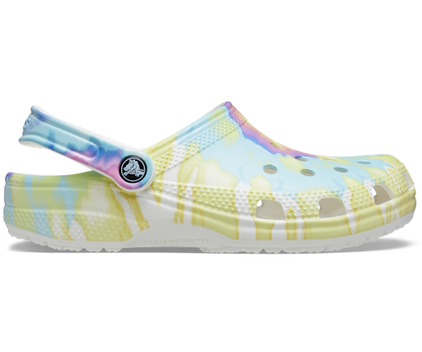 Classic Tie Dye Graphic Clog