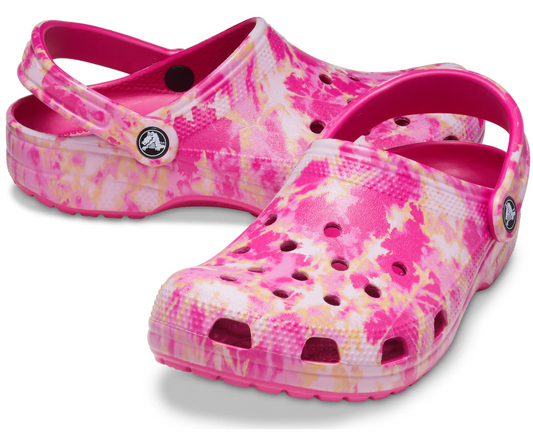 Classic Bleach Dye Clog