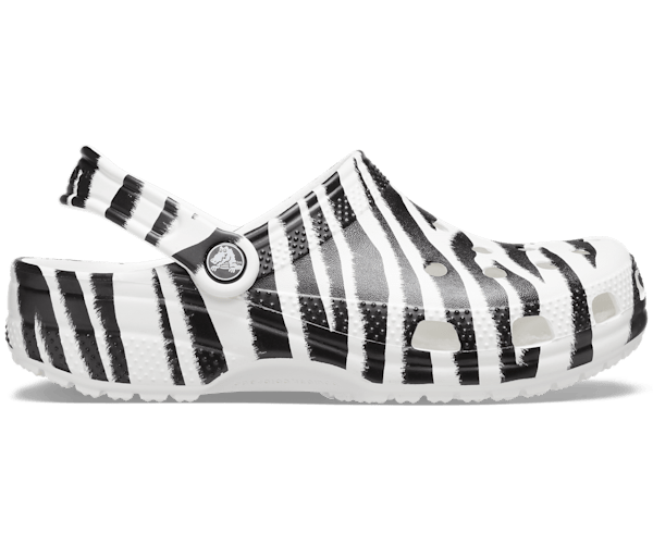 Zebra crocs 2025