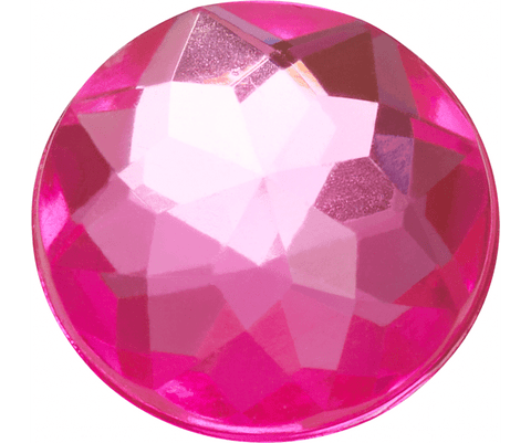 Sparkly Pink Circle Jibbitz