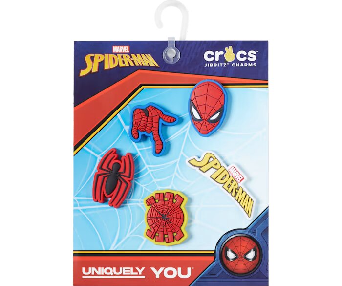 Spiderman Jibbitz 5-Pack