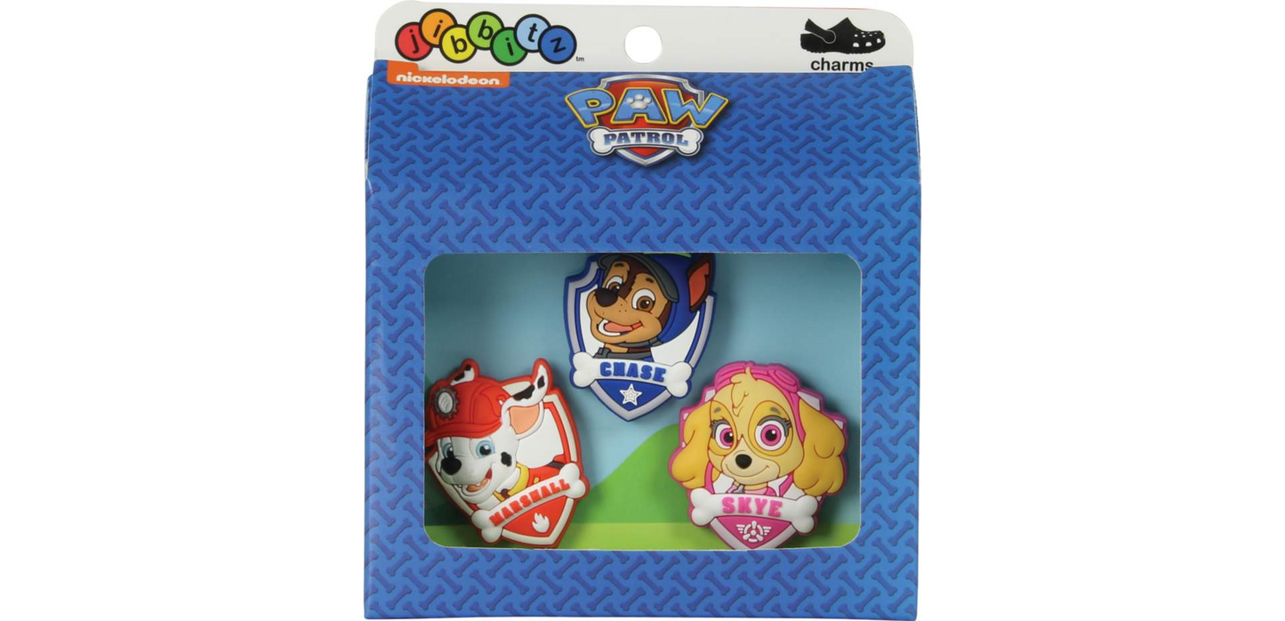 Paw Patrol 3-Pack Jibbitz