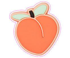 Peach Jibbitz