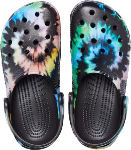 Tie dye on sale crocs size 4