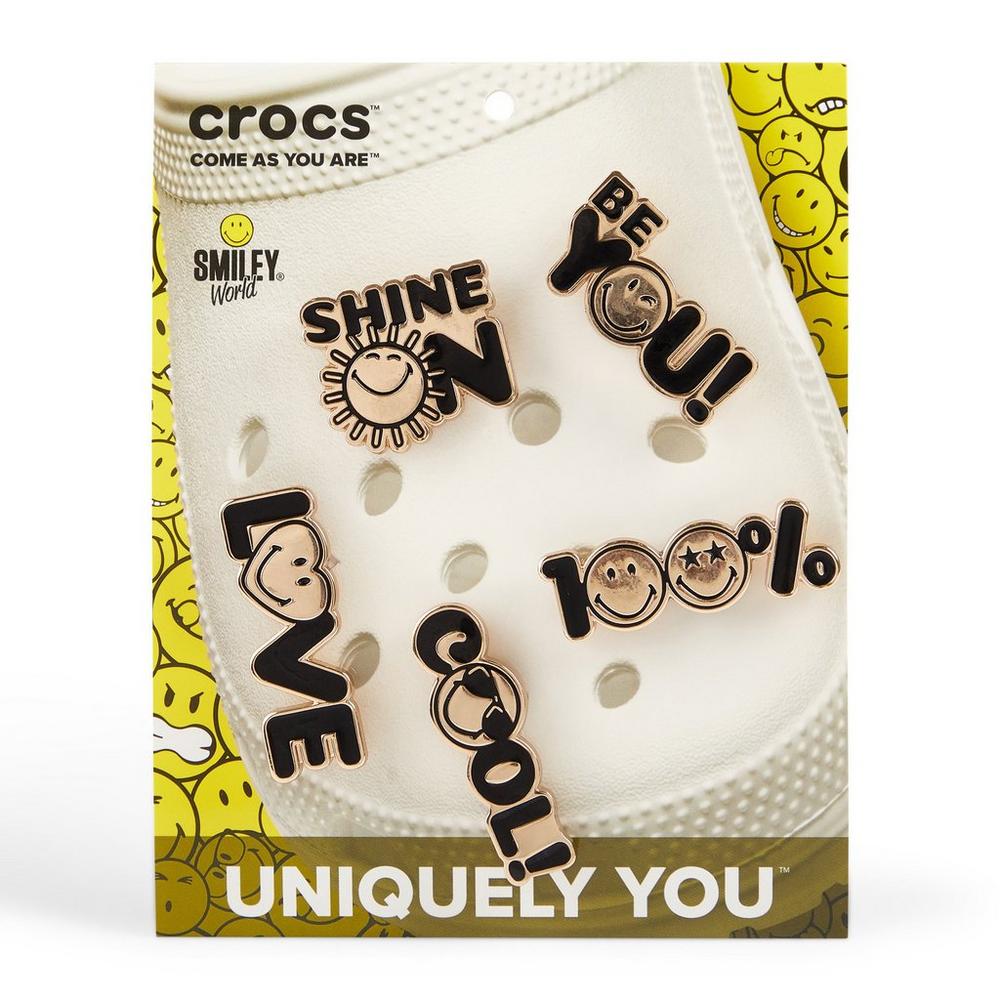 Elevated Smiley 5-Pack Jibbitz – Devon
